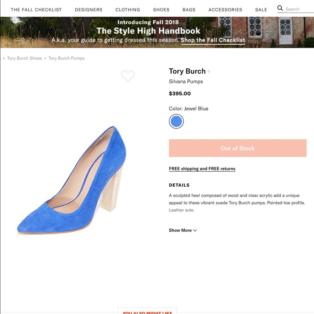 Tory Burch Silvana Pump